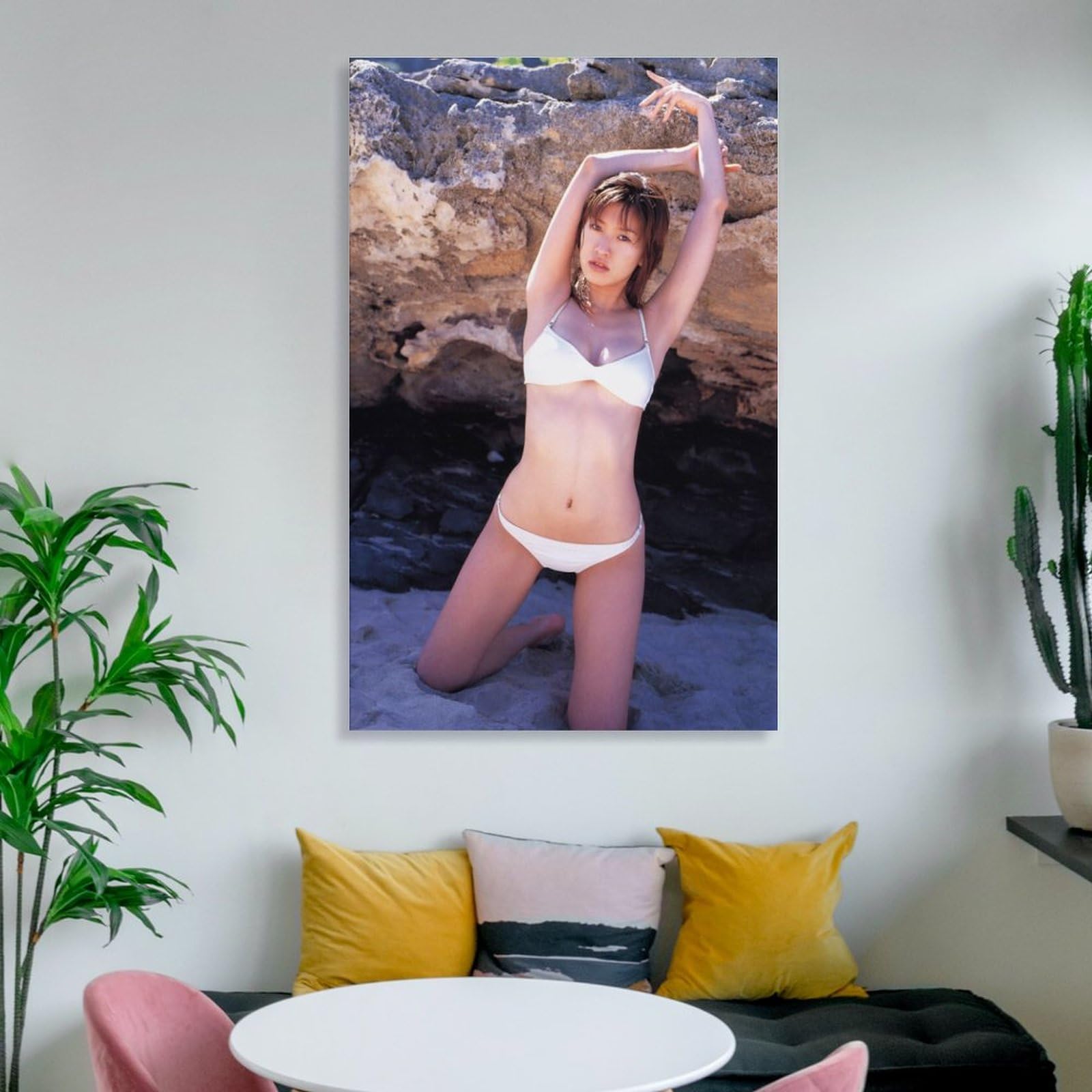 Amazon.co.jp: 森下千里写真ビキニ水着ポスター絵画 印刷 ポスター